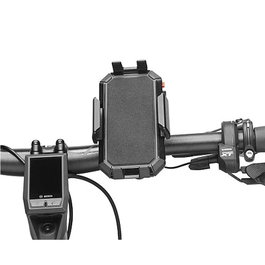 Busch & Müller Soporte Smartphone Universal con Adaptador y Correa Tensora para Manillar