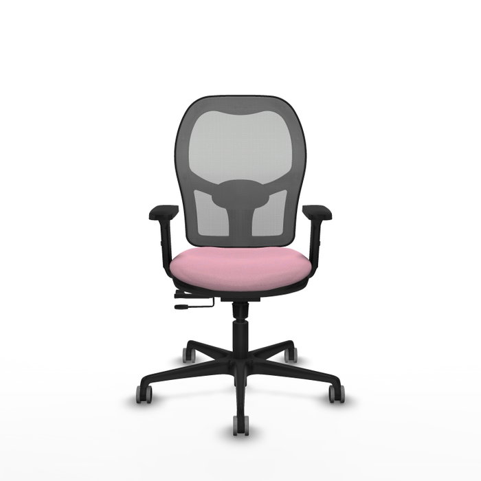 PIQUERAS Y CRESPO Silla de oficina Jorquera Rosa y Gris PIQUERAS Y CRESPO Silla de oficina Jorquera Rosa y Gris