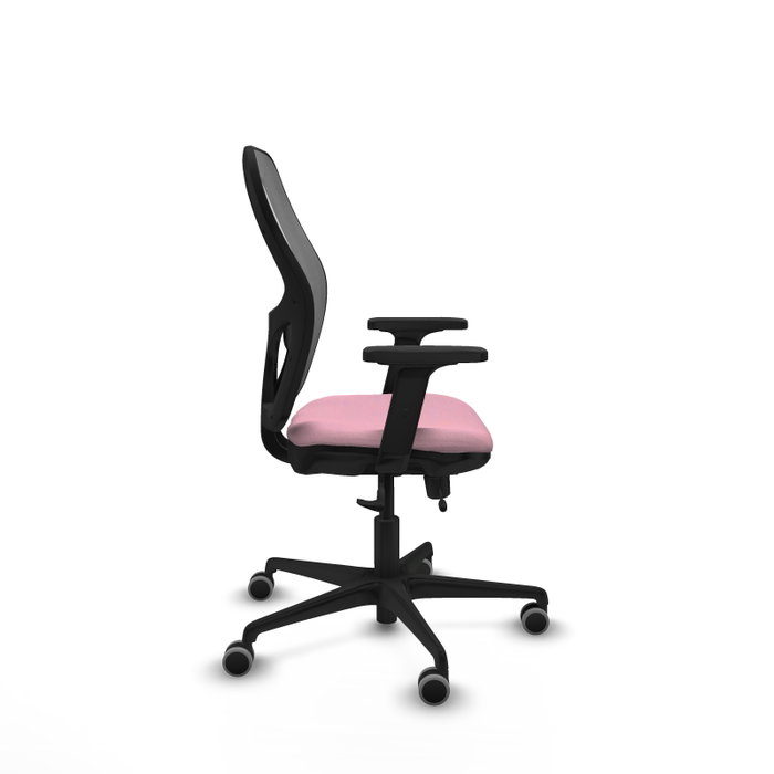 PIQUERAS Y CRESPO Silla de oficina Jorquera Rosa y Gris PIQUERAS Y CRESPO Silla de oficina Jorquera Rosa y Gris