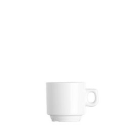 G.Benedikt Taza Moca Apilable de Porcelana, 9 cl (5.5 cm alto) - Taza para Café (Set de 6)