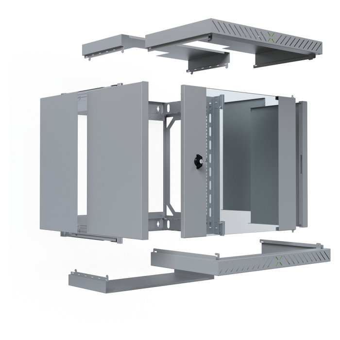 EFB Elektronik WGX-1206GR.G1 Bastidor de pared 12U Gris