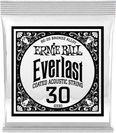 ERNIE BALL Cuerda Acústica Everlast CT 80/20 Bronze 030 (Set de 6)