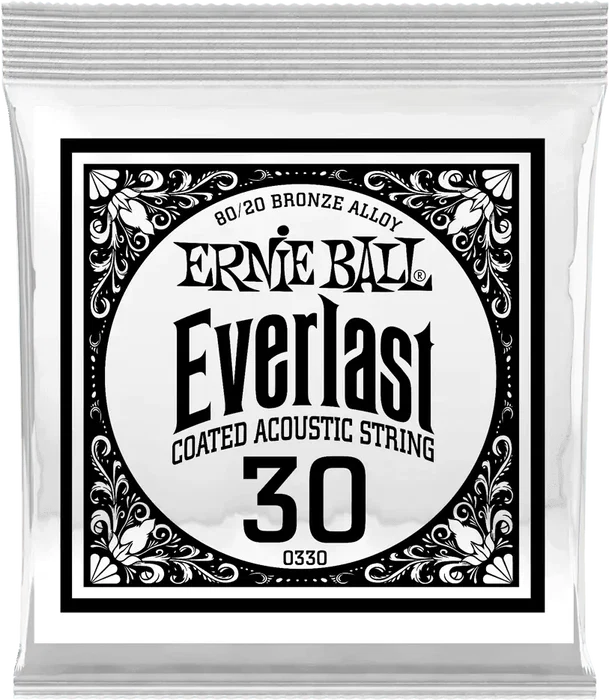 ERNIE BALL Cuerda Acústica Everlast CT 80/20 Bronze 030 (Set de 6) ERNIE BALL Cuerda Acústica Everlast CT 80/20 Bronze 030 (Set de 6)