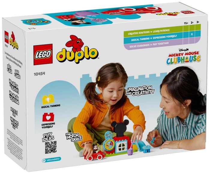 LEGO DUPLO Casa y Coche de Mickey Mouse con accesorios y vehículo LEGO DUPLO Casa y Coche de Mickey Mouse con accesorios y vehículo
