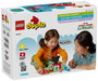 LEGO DUPLO Casa y Coche de Mickey Mouse con accesorios y vehículo