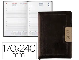 Liderpapel Agenda 2027 Dorios Encuadernada 17x24 cm Día por Página Bilingüe