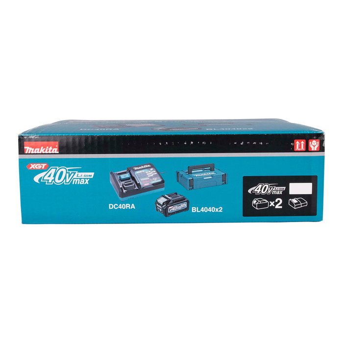 Makita Juego de cargador y baterías XGT 40V 4Ah