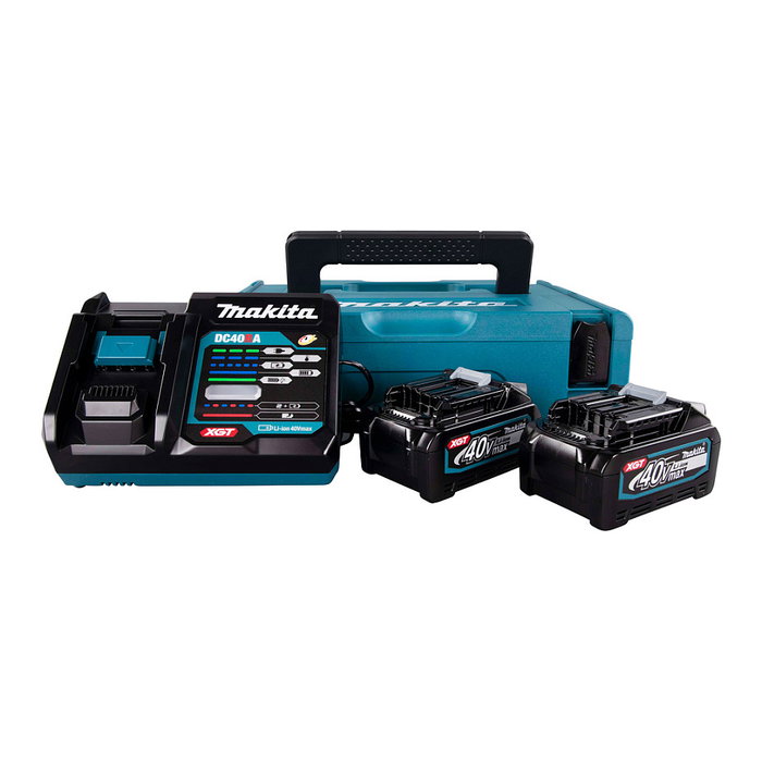 Makita Juego de cargador y baterías XGT 40V 4Ah