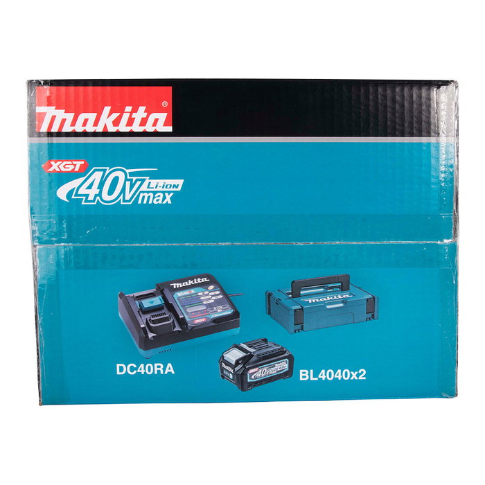 Makita Juego de cargador y baterías XGT 40V 4Ah