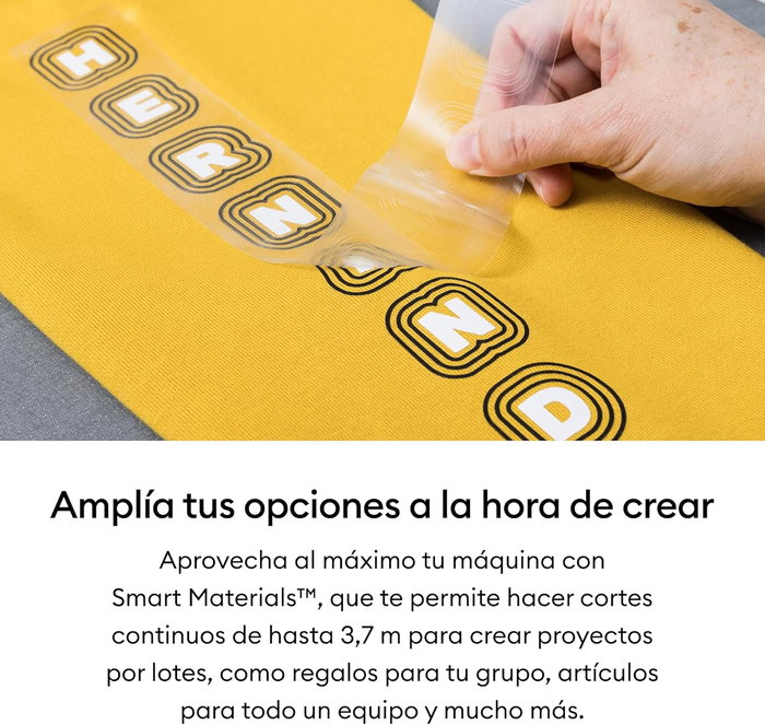 Cricut Vinilo Termoadhesivo Smart 33x91cm Oro 2011655