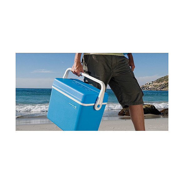 CAMPINGAZ Isotherm Extreme 10L Nevera Portátil de Camping - Caja Fría Aislante PU, Azul y Blanco, 10 Litros, Autonomía 17h, 30060