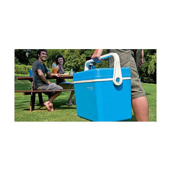 CAMPINGAZ Isotherm Extreme 10L Nevera Portátil de Camping - Caja Fría Aislante PU, Azul y Blanco, 10 Litros, Autonomía 17h, 30060