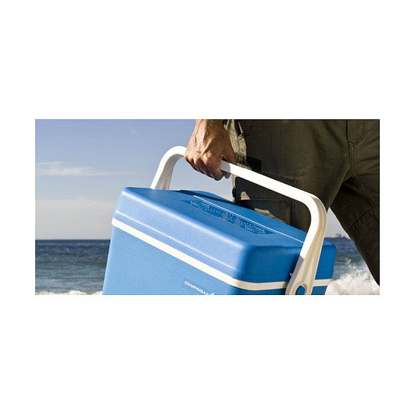 CAMPINGAZ Isotherm Extreme 10L Nevera Portátil de Camping - Caja Fría Aislante PU, Azul y Blanco, 10 Litros, Autonomía 17h, 30060