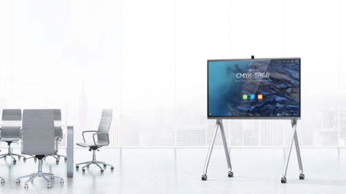 Huawei IdeaHub ES2 IHE-86SA Dispositivo Inteligente de Colaboración con Pantalla Táctil por Infrarrojos de 65 Pulgadas, Color Gris Titanio