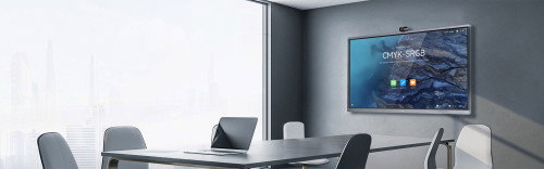 Huawei IdeaHub ES2 IHE-86SA Dispositivo Inteligente de Colaboración con Pantalla Táctil por Infrarrojos de 65 Pulgadas, Color Gris Titanio