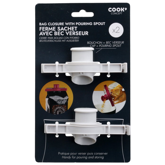 Cook Concept JGO. 2 PINZAS C/DISPENSADOR Cook Concept JGO. 2 PINZAS C/DISPENSADOR