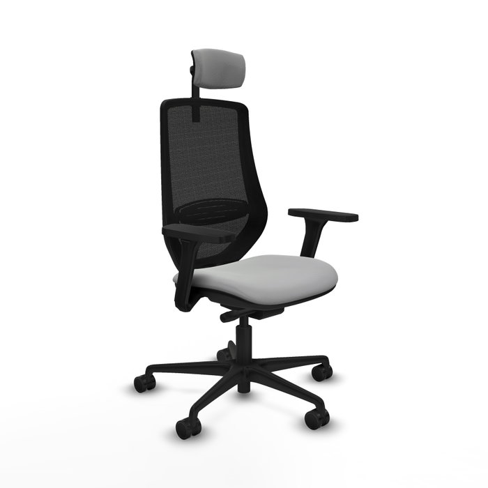 PIQUERAS Y CRESPO Silla de oficina Mardos Gris claro/Negro PIQUERAS Y CRESPO Silla de oficina Mardos Gris claro/Negro