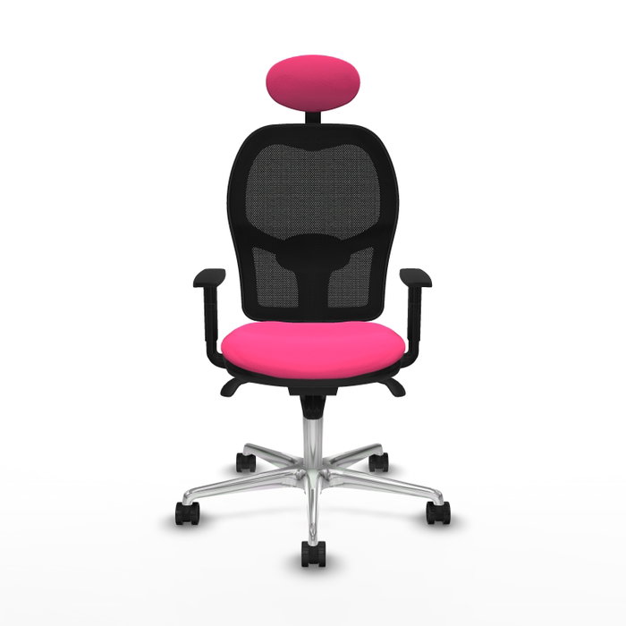 PIQUERAS Y CRESPO Silla de oficina Jorquera Rosa y Negro PIQUERAS Y CRESPO Silla de oficina Jorquera Rosa y Negro