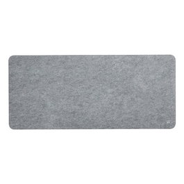 EWENT EW3185 Alfombrilla Ratón XXL Gris Fieltro Antideslizante 900x400mm
