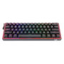 Redragon K616 Fizz PRO Black Red Switch Teclado Mecánico Inalámbrico RGB 60% Layout Español