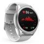 Hama Fit Watch 5010 Smartwatch plateado 46 mm con pulsómetro y oxímetro