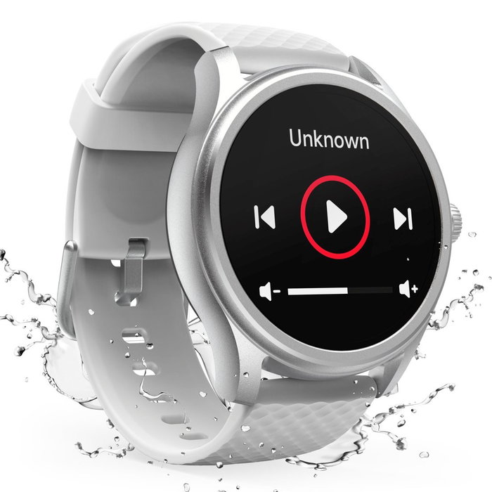 Hama Fit Watch 5010 Smartwatch plateado 46 mm con pulsómetro y oxímetro Hama Fit Watch 5010 Smartwatch plateado 46 mm con pulsómetro y oxímetro