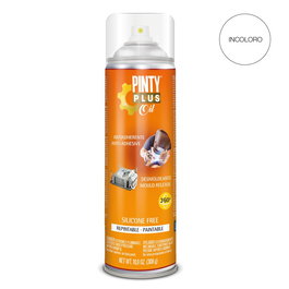 Pinty Plus Desmoldeante Antiproyecciones de Soldadura Sin Siliconas Spray Repintable 650cc