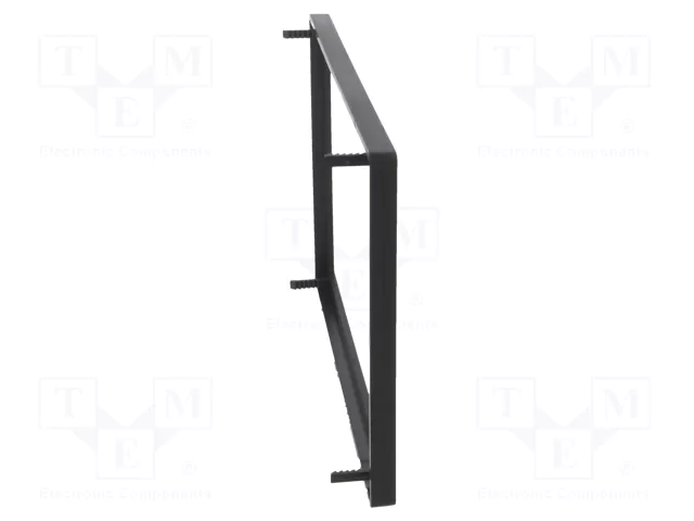4CARMEDIA Bastidor de montaje de radio 2 DIN 118x188x8mm