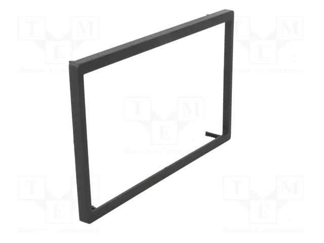 4CARMEDIA Bastidor de montaje de radio 2 DIN 118x188x8mm