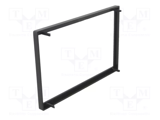 4CARMEDIA Bastidor de montaje de radio 2 DIN 118x188x8mm