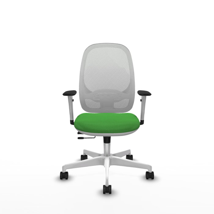 PIQUERAS Y CRESPO Silla de oficina Cilanco Verde y Blanco PIQUERAS Y CRESPO Silla de oficina Cilanco Verde y Blanco