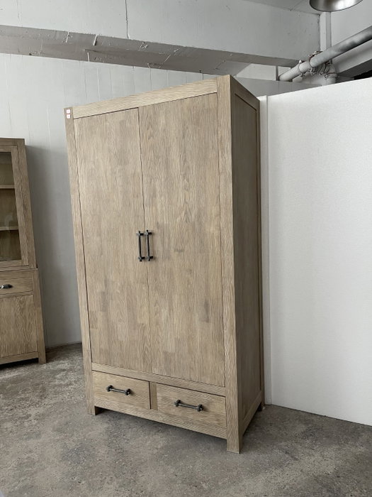 DKD Home Decor Armario de Madera de Hevea Natural Chuang Rome