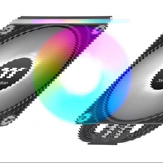 Thermaltake ASTRIA 400 Refrigerador de Aire Negro con Iluminación ARGB Sync y Ventilador de 12 cm