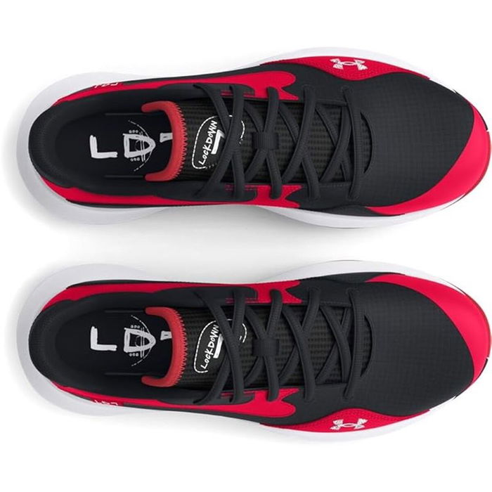 Zapatillas de Baloncesto para Adultos Under Armour Lockdown 7 Rojo XL