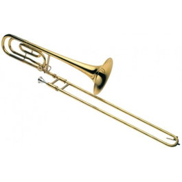 Trombón J. Michael Tenor En Sib/Fa de Tubo Medio Modelo Tb550 m