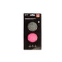 Play And Run Pelota Superflexi Foam M Gris-Rosa 6.35 cm (2 Piezas) para Perros
