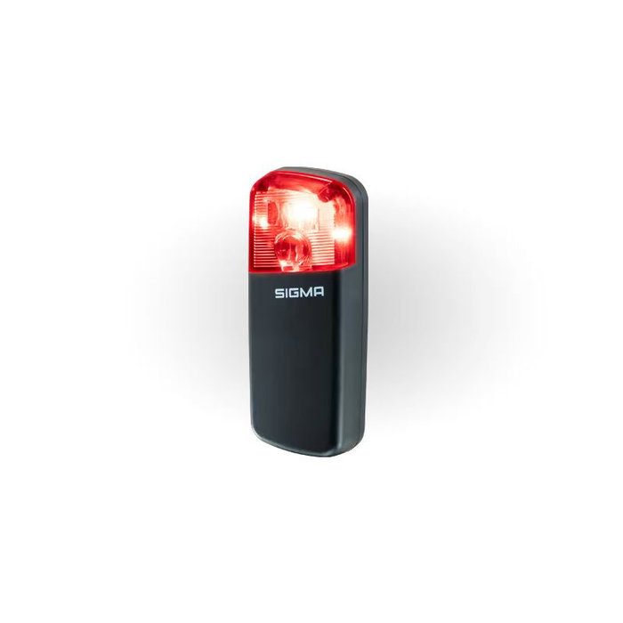 Sigma RECO 81 Luz Trasera con Radar para Bicicleta, Recargable, Visibilidad 500m, ANT+ Bluetooth, Montaje en Tija de Sillín Sigma RECO 81 Luz Trasera con Radar para Bicicleta, Recargable, Visibilidad 500m, ANT+ Bluetooth, Montaje en Tija de Sillín