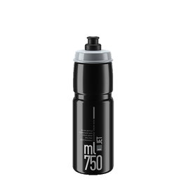 Elite Bidón Jet 750 ml Negro con Logo Gris