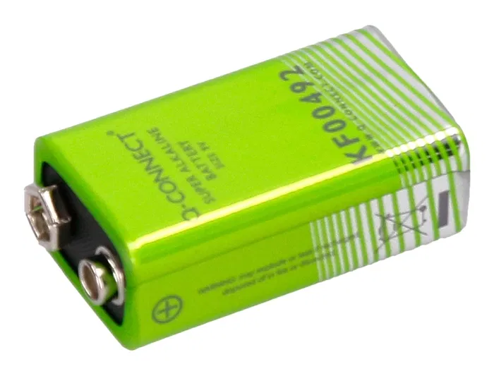 Q-connect Pila Alcalina 9V Blister con 1 Unidad