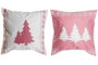 DKD Home Decor Fundas para Cojín de Algodón 45x45x1 cm, Surtido de 2 Colores