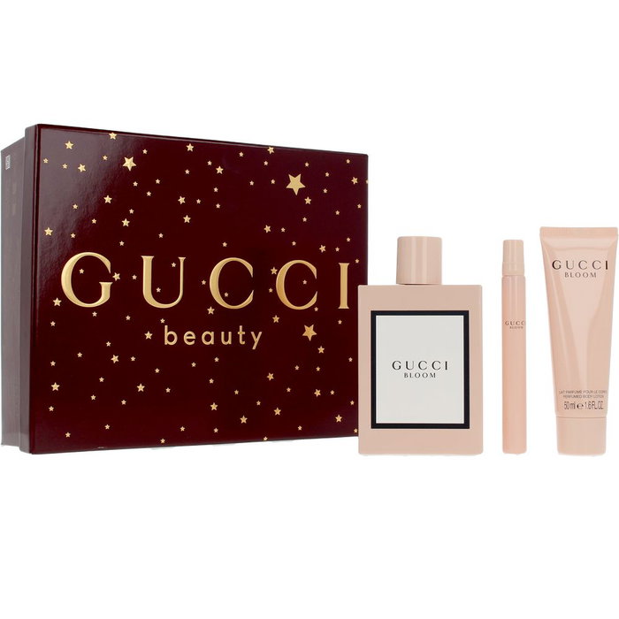 Gucci Bloom Estuche 3 pz Eau de Parfum 100 ml + Loción Corporal 50 ml + Eau de Parfum 10 ml Mujer