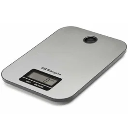Orbegozo Báscula de Cocina Electrónica PC 1019, Plata