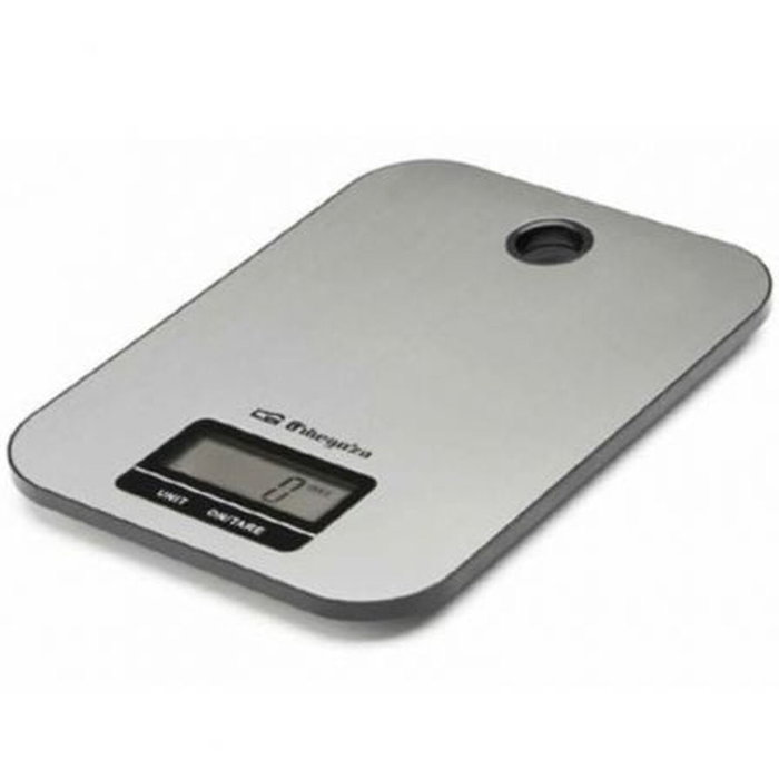 Orbegozo Báscula de Cocina Electrónica PC 1019, Plata