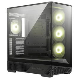 MSI CAJA MAG PANO 130R PZ 306-7G32R21-HH9 ATX Micro ATX Mini ITX Mid Tower Negra con Panel Panorámico y Ventiladores ARGB