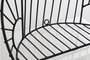 DKD Home Decor Estanteria Pared Colonial Metal Negro 13 x 21 x 32 cm (4 Unidades)