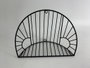 DKD Home Decor Estanteria Pared Colonial Metal Negro 13 x 21 x 32 cm (4 Unidades)