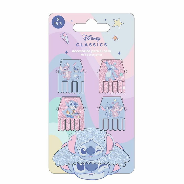 Cerdá Accesorios Pelo Clips 5 Piezas Stitch Azul Cerdá Accesorios Pelo Clips 5 Piezas Stitch Azul