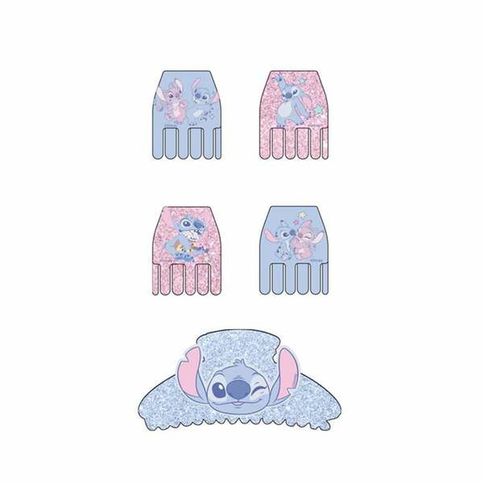 Cerdá Accesorios Pelo Clips 5 Piezas Stitch Azul Cerdá Accesorios Pelo Clips 5 Piezas Stitch Azul