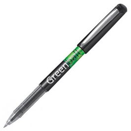 Pilot Roller Tinta Líquida Greenball 07 Negro Bolígrafo con Punta de Bola 0.5 mm Fabricado con Plástico Reciclado