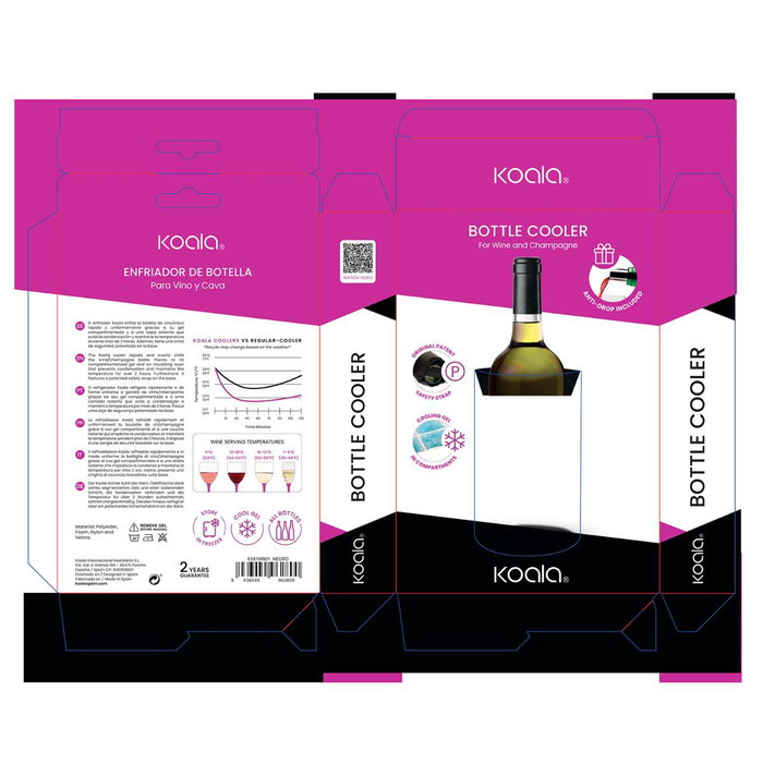 Enfriabotellas de Gel Nature Koala 40x20 cm (6 Unidades)